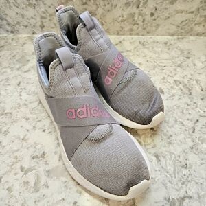 Adidas Puremotion Adapt FY7234 Women's Slip On Running Shoe Size 9 Gray Purple